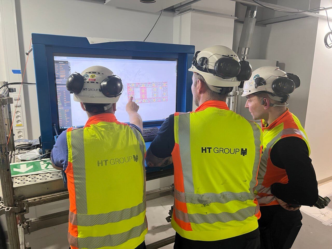 Work at the hospital