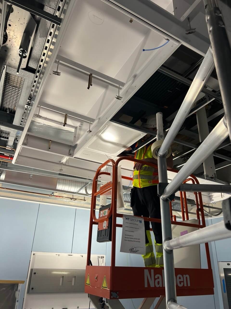 Work at the hospital