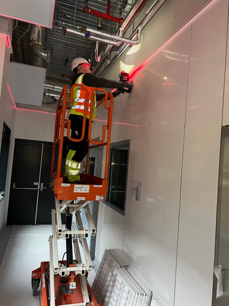 Work at the hospital